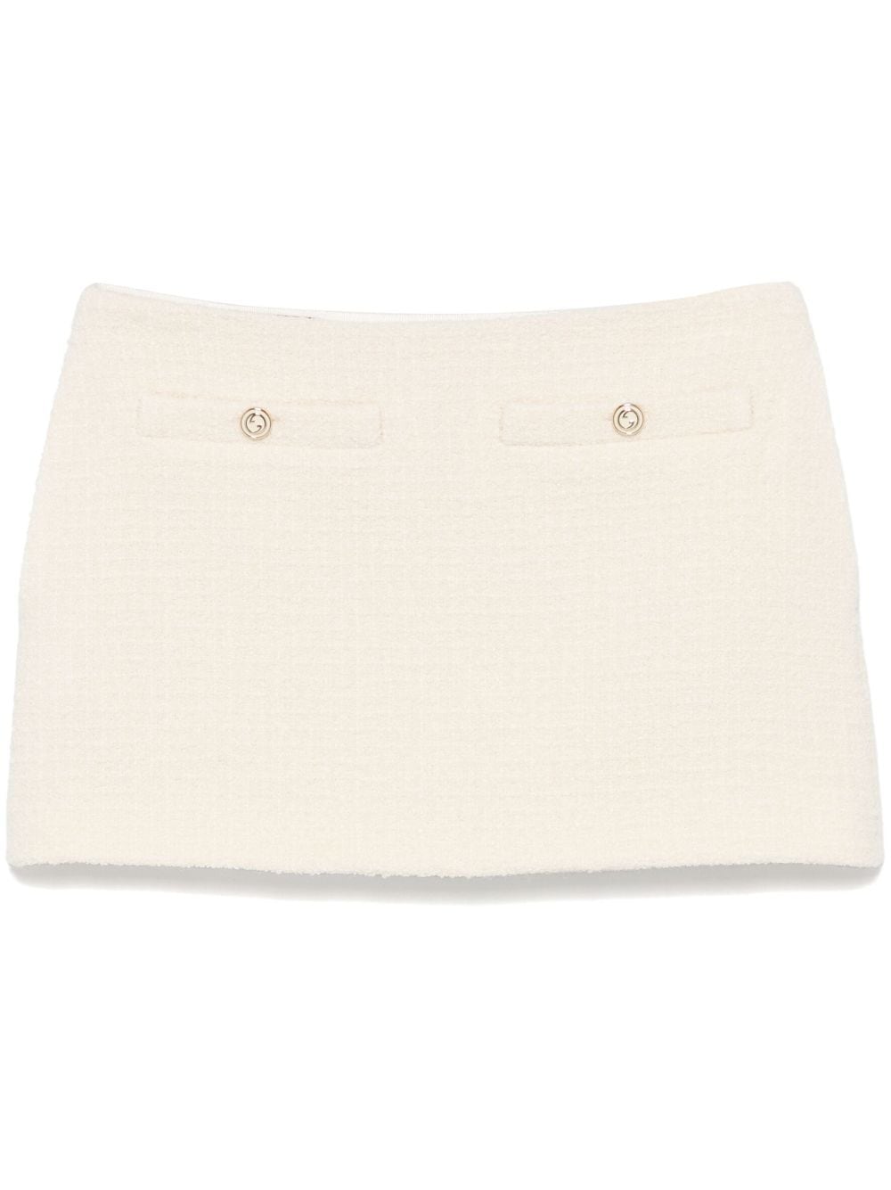 800174ZAN3M9200 BOUCLÉ 미니 스커트